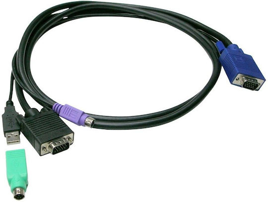 Level One Καλώδιο KVM ACC-3201 1.8m