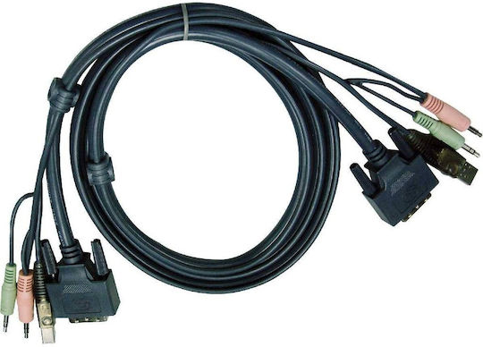 Aten KVM Cable 2L-7D02UD 1.8m