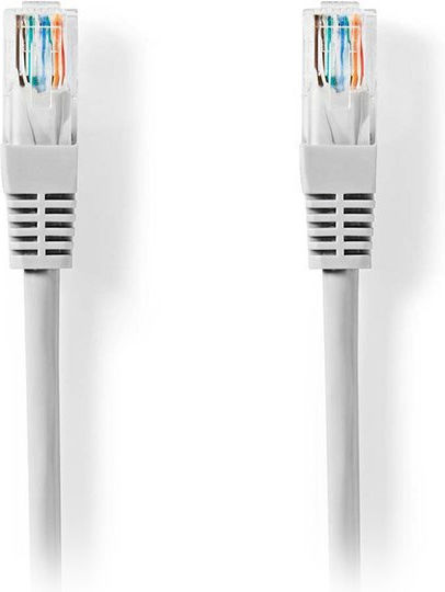 Nedis U/UTP Cat.5e (Gigabit) Καλώδιο Δικτύου Ethernet 3m Γκρι
