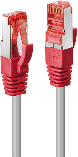 Lindy S/FTP Kat.6 Gigabit Netzwerkkabel Ethernet 3m Graues