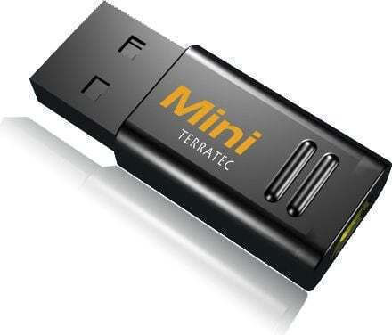 TerraTec Cinergy Mini Stick HD TV Tuner for Laptop / PC with Terrestrial Receiver DVB-T USB-A