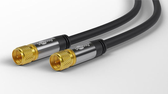 Goobay Satellite Cable F-Connector male - F-Connector male 3m (70666)