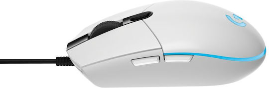 Logitech G102 Lightsync RGB Gaming Ποντίκι 8000 DPI Λευκό