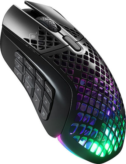 SteelSeries Aerox 9 Wireless RGB Gaming Mouse 18000 DPI Black