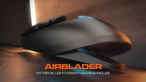 Cougar Airblader Gaming Ποντίκι 16000 DPI Μαύρο