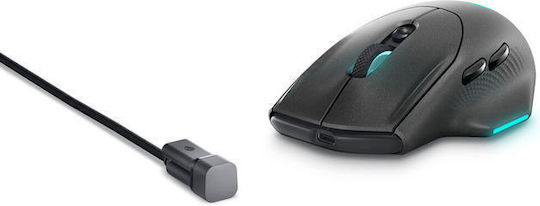 Dell Alienware AW620M Drahtlos Gaming Gaming Maus 26000 DPI Schwarz