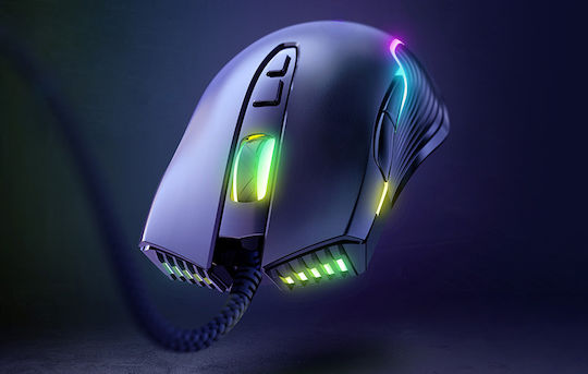 Onikuma CW905 RGB Gaming Mouse 6400 DPI Black