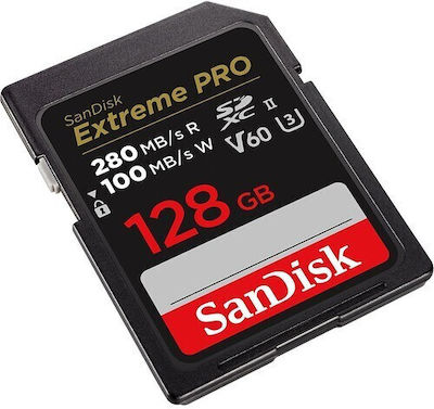 Sandisk SDXC 128GB Class 10 V60 UHS-II