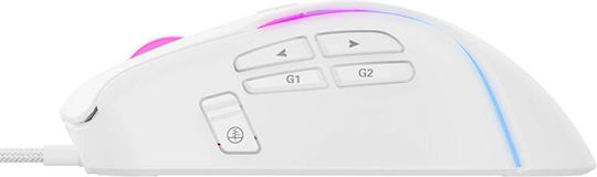 Havit MS1033 RGB Gaming Gaming Maus 8000 DPI Weiß
