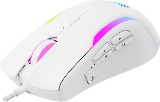 Havit MS1033 RGB Gaming Gaming Maus 8000 DPI Weiß
