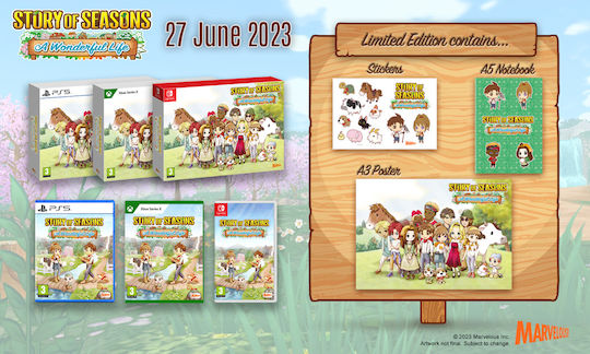 Story Of Seasons: A Wonderful Life Limited Издание Игра за Switch