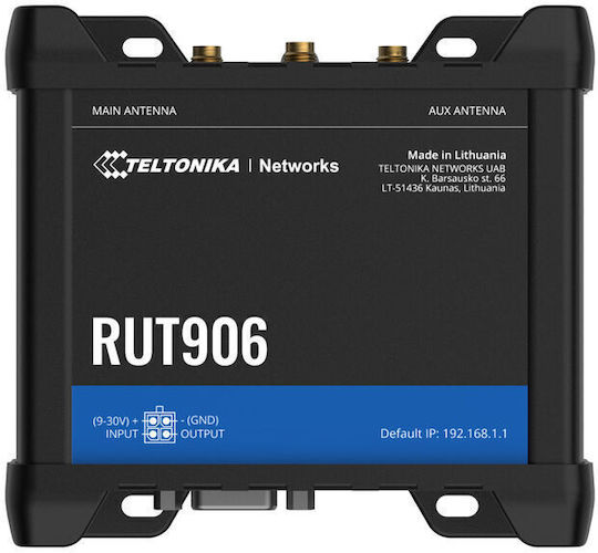 Teltonika RUT906 Ασύρματο 4G Router με 4 Θύρες