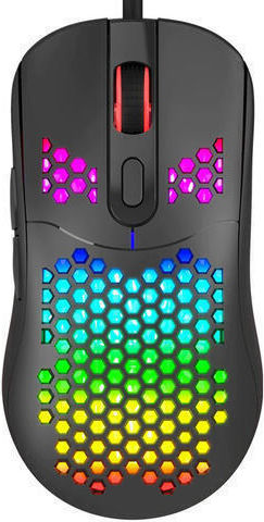 Marvo G925 RGB Gaming Ποντίκι 12000 DPI Μαύρο