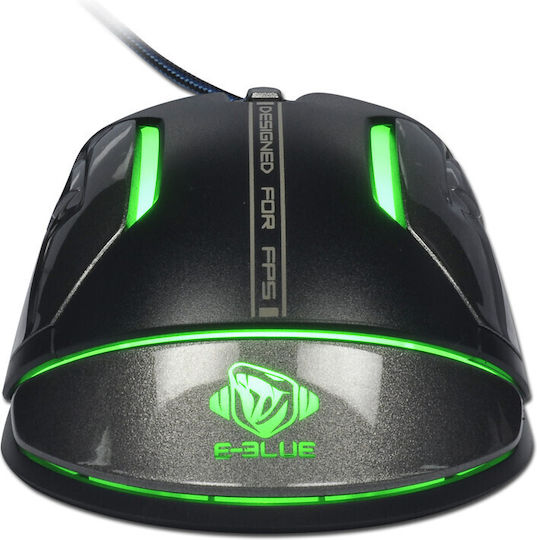 E-Blue Auroza RGB Laser Gaming Gaming Maus 8200 DPI Schwarz