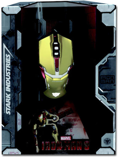 E-Blue Iron Man Rüstung Gaming Maus 4000 DPI Mehrfarbige