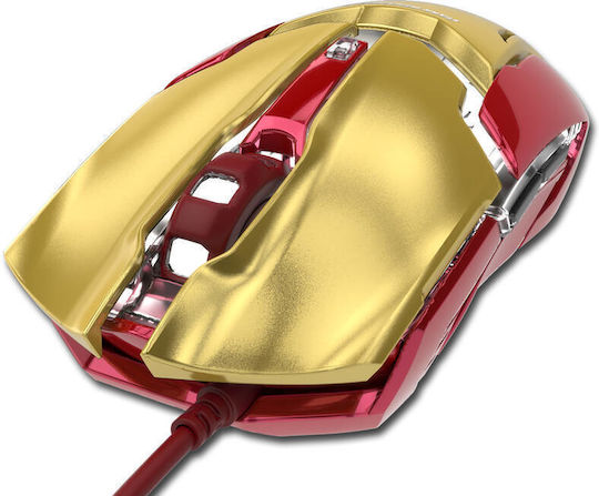 E-Blue Iron Man Rüstung Gaming Maus 4000 DPI Mehrfarbige