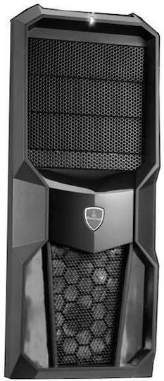 Powertech Front Panel για PC Case CP-626-RD PCFRB-008