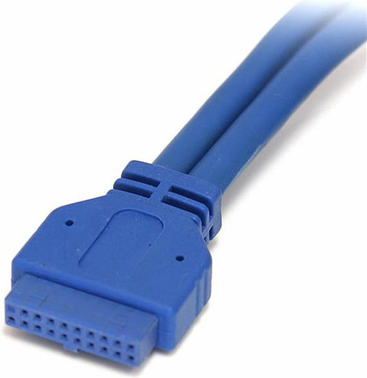 StarTech USB 3.0 pinheader - 2x USB 3.0 female 0.5m Pinheader