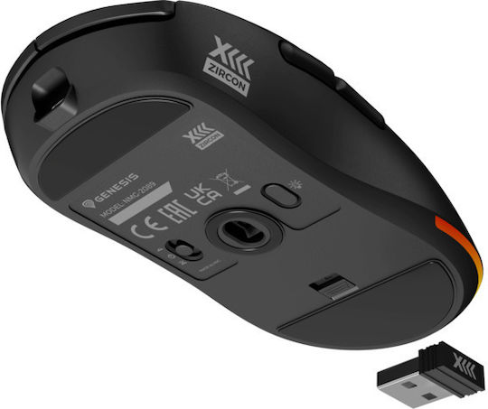 Genesis Zircon XIII Wireless RGB Gaming Mouse 26000 DPI Black