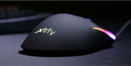 Xtrfy M1 RGB Gaming Gaming Maus 3200 DPI Schwarz