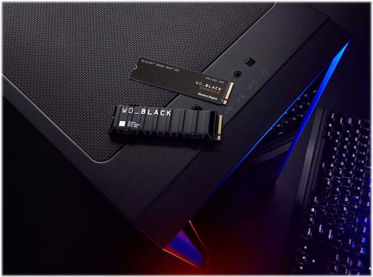 Western Digital Black SN850X W/o Heatsink SSD 1TB τύπου M.2 με σύνδεση PCI Express 4.0 (PS5 Compatible) WDS100T2X0E