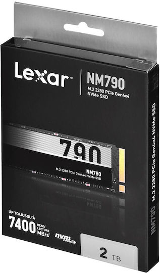 Lexar NM790 SSD 2TB Tip M.2 cu Conexiune PCI Express 4.0 și