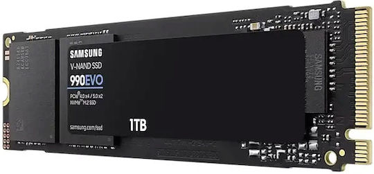 Samsung 990 EVO SSD 1000ГБ M.2 NVMe PCI Express 4.0 MZ-V9E1T0BW