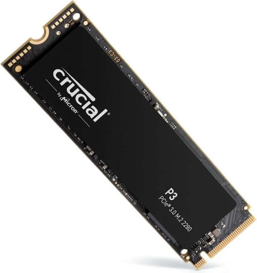 Crucial P3 SSD 500ГБ M.2 NVMe PCI Express 3.0 CT500P3SSD8