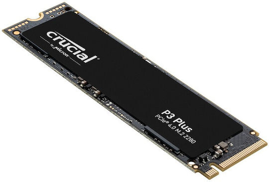 Crucial P3 Plus SSD 4TB M.2 Type with PCI Express 4.0 Connection CT4000P3PSSD8
