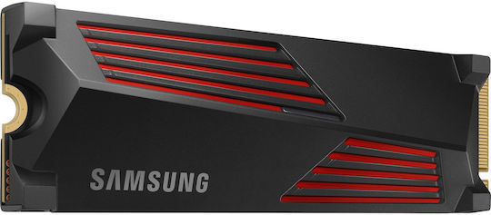 Samsung 990 Pro SSD 4.1TB Тип M.2 с Връзка PCI Express 4.0 и SSD Солидни Дъски Съвместим с PlayStation 5 MZ-V9P4T0CW