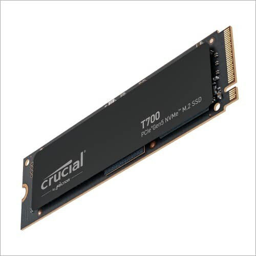 Crucial T700 SSD 4TB Тип M.2 С Връзка PCI Express 5.0 Съвместим С PlayStation 5 CT4000T700SSD3