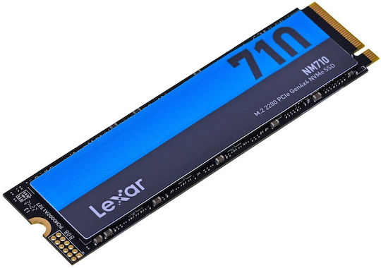 Lexar NM710 SSD 1TB Тип M.2 Със Свързване PCI Express 4.0 LNM710X001T-RNNNG