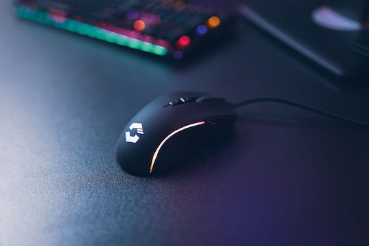 SpeedLink Zavos RGB Геймърска Мишка 6400 DPI Черен