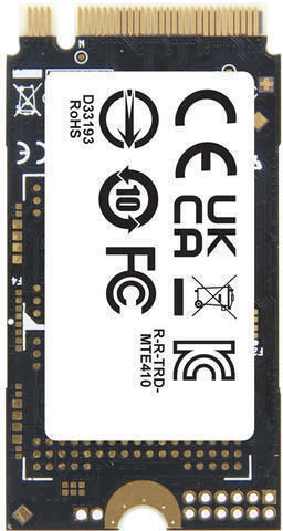 Transcend SSD 256GB τύπου M.2 με σύνδεση PCI Express 4.0 TS256GMTE410S