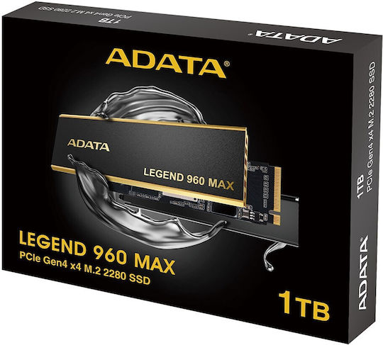 ADATA LEGEND 960 MAX ALEG-960M-1TCS容量1TB Adata Legend 960 MAX SSD 1TB Tip M.2 Cu Conexiune PCI Express 4.0