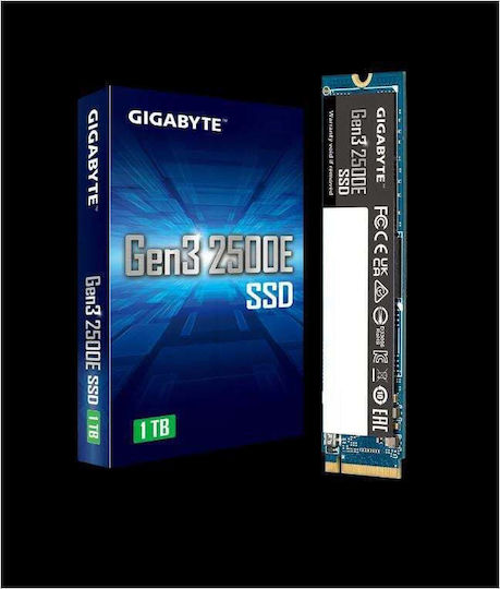 Gigabyte Gen3 2500E SSD 1TB M.2 Type with PCI Express 3.0 Connection G325E1TB