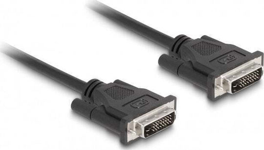 DeLock Cablu DVI-D - DVI-D 0.5m Negru (84369)