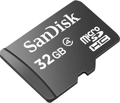 Sandisk microSDHC 32GB Klasse 4 Standard-Geschwindigkeit