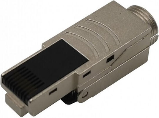 Techly RJ45 Plug Cat8.1 STP Self Locking Black 1τμχ 109191