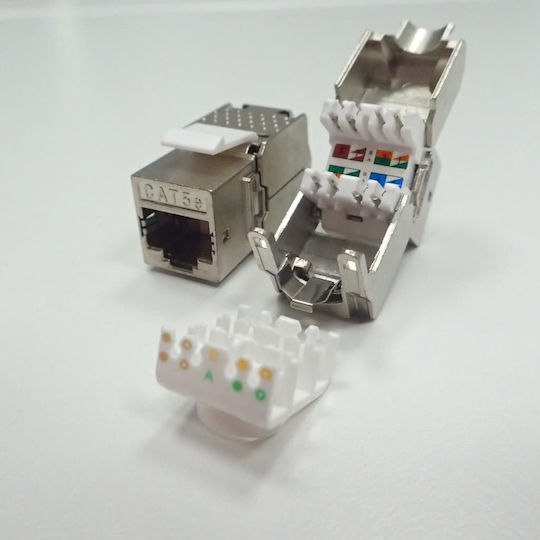 Netrack Keystone Jack Module RJ45 cat. 5e FTP 1τμχ 105-31