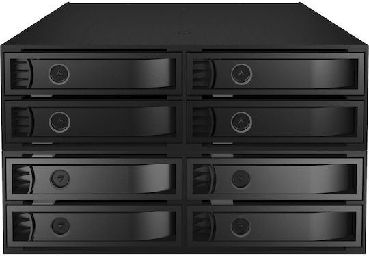 Icy Box Backplane For 5.25-Inch Bay Μαύρο IB-2242U2K