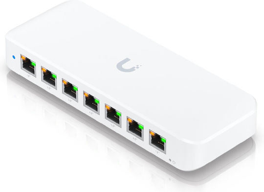 Ubiquiti Ultra Управление на L2 PoE+ Switch с 8 Портове Гигабитови (1Gbps) Ethernet