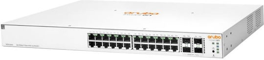 Aruba Instant On 1930 Managed L2 PoE+ Switch with 24 Gigabit (1Gbps) Ethernet Ports and 4 SFP Ports