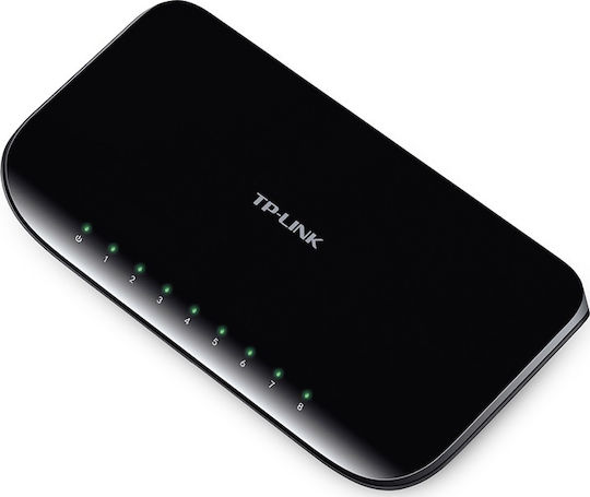 TP-LINK TL-SG1008D v11 Unverwaltet L2 Switch mit 8 Ports Gigabit (1Gbps) Ethernet