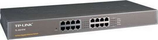 TP-LINK TL-SG1016 v1 Unmanaged L2 Switch με 16 Θύρες Gigabit (1Gbps) Ethernet