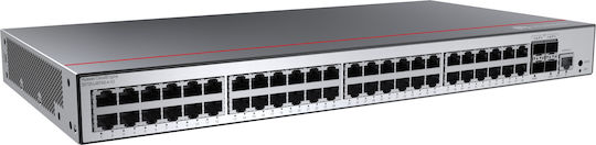 Huawei S5735-L48T4S-A-V2 Verwaltet L2 PoE++ Switch mit 48 Ports Gigabit (1Gbps) Ethernet und 4 SFP Ports