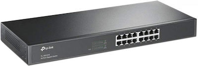 TP-LINK TL-SG1016 v1 Unverwaltet L2 Switch mit 16 Ports Gigabit (1Gbps) Ethernet