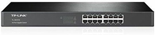 TP-LINK TL-SG1016 v1 Unmanaged L2 Switch με 16 Θύρες Gigabit (1Gbps) Ethernet