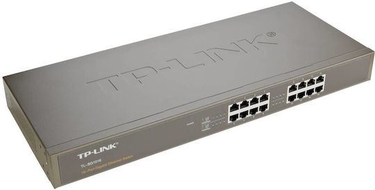 TP-LINK TL-SG1016 v1 Unmanaged L2 Switch με 16 Θύρες Gigabit (1Gbps) Ethernet