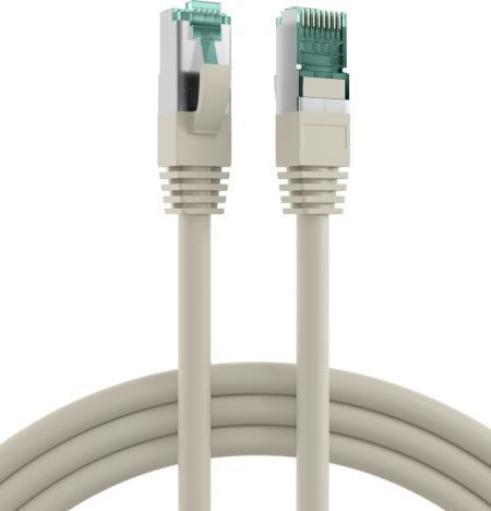 EFB S/FTP Cat.6a Ethernet Network Cable 5m Gray 1pcs